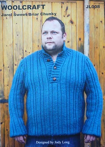 Woolcraft Jarol Sweet Briar Chunky Knitting Pattern JL008 - Picture 1 of 1