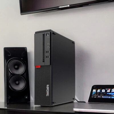 Lenovo M710 SFF Intel Core i7-6700 3.4GHz 16GB 1TB SSD Desktop Wi-Fi Windows 10 - Image 1 of 4