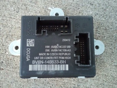 Módulo de control de puerta de pasajero delantero derecho Ford Focus 2012-2018 BV6N-14B533-BH Foto 1 de 4