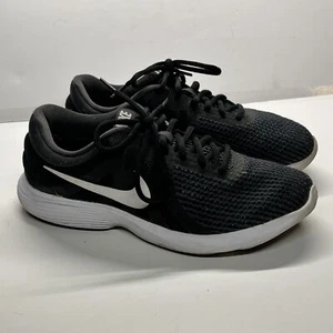 Nike Revolution 4 Womens Size 9 Shoes Black Athletic Running Sneakers 908999-001 - Picture 1 of 13