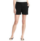 Ann Taylor LOFT Cotton Shorts with 6" Inseam Size 0 Regular Black Color NWT