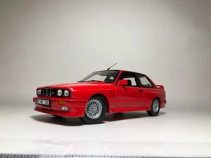 1/18 MINICHAMPS BMW M3 E30 Street Version RED - Picture 1 of 24