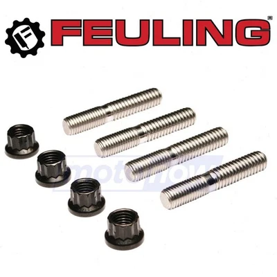 Feuling Exhaust Studs and Lock Nuts for 1999-2005 Harley Davidson FXDX Dyna dt Foto 1 de 4