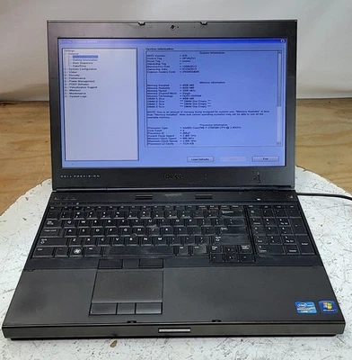 Notebook Dell Precision M4600 Intel I7-2760QM 4GB 250GB VEJA NOTAS - Imagem 1 de 4