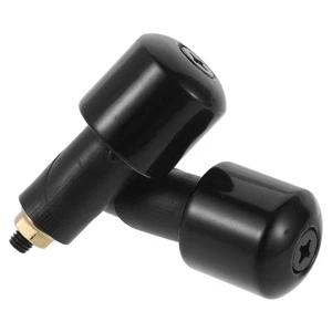 1 Pair Heavy-Duty Motorcycle Handlebar End Caps Solid Iron Plugs Motorcycle Hand - Picture 1 of 10