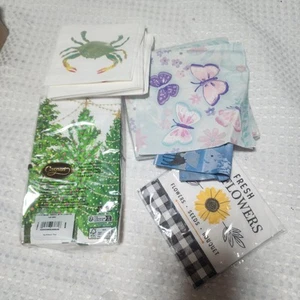 LOTE DE SERVILLETAS PARA USO O DECOUPAGE DIVERSAS - Imagen 1 de 2