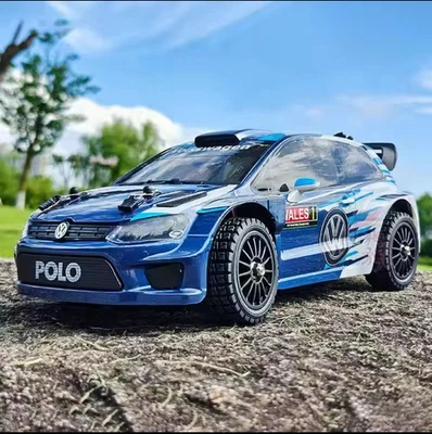 MJX 14304 Hyper Go Volkswagen  Polo 4WD 1/14 RTR Brushless RC Drift Rally Car. - Image 1 of 4