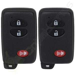 2 For Toyota 4-Runner Venza 2010 2011 2012-2019 Keyless Entry Car Key Fob Remote - Picture 1 of 12