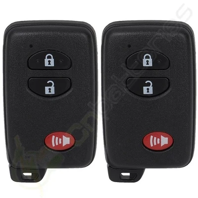 2 For Toyota 4-Runner Venza 2010 2011 2012-2019 Keyless Entry Car Key Fob Remote - Image 1 of 4