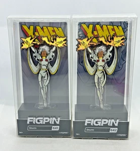 FiGPiN X-Men Storm #641 & #642 Limited Edition Glitter LOCKED SET ** Sealed - Picture 1 of 6