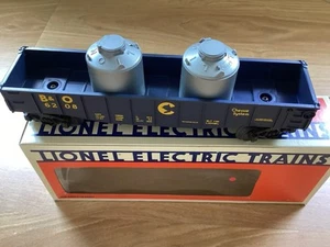 Lionel 6-6208 Chessie Long Gondola With Cannisters NEW - Picture 1 of 3