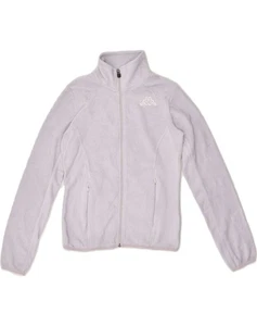 KAPPA Womens Fleece Jacket UK 6 XS Purple Polyester AE04 - Picture 1 of 3