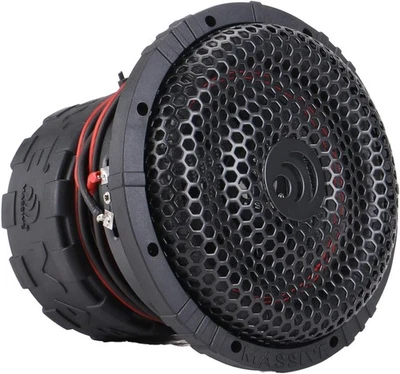 SUBWOOFER MASSIVE AUDIO GTR64 6.5” SERIE GTR 400W RMS SUB 61/2” DUAL 4Ω con PARRILLA Foto 1 de 4