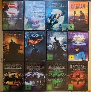 DC Comic DVD 12x Film Gotham City Kinofilme Komplett Batman Universum 1966-2022 - Bild 1 von 2