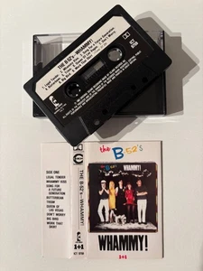 THE B-52’S - WHAMMY! (RARE ISLAND 1+1 UK CASSETTE TAPE) - Picture 1 of 6