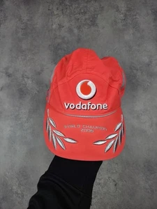 Vodafone McLaren Mercedes Cap F1 Team Baseball Racing Lewis Hamilton Red Hat - Picture 1 of 8