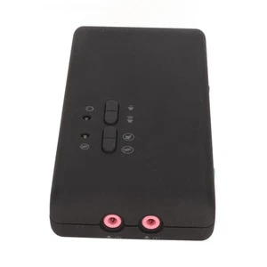 USB Sound Card 12Mbps 7.1 Stereo Dual Mic Input 48KHz Sampling External Sound FY - Afbeelding 1 van 22