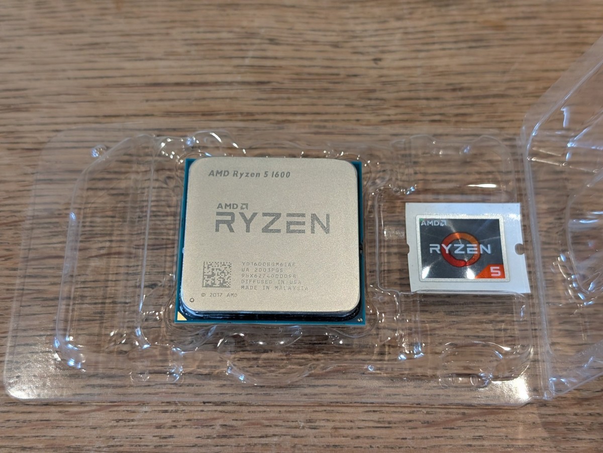 PCパーツ AMD Ryzen 5 1600 AMD Ryzen 5 1600 3.2GHz 6コア12スレッド Socket AM4 PCパーツ