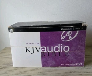 Dramatisierte KJV Audio Bibel CD Box Set Zondervan komplett - Bild 1 von 15