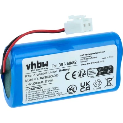 VHBW Batterie pour Kokido Vektro Z200 (Li-ion; 3000mAh; 7,4V)