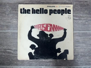 THE HELLO PEOPLE 1968 Fusion Philips PHS 600-276 Psych Rock LP Record Album - Foto 1 di 5