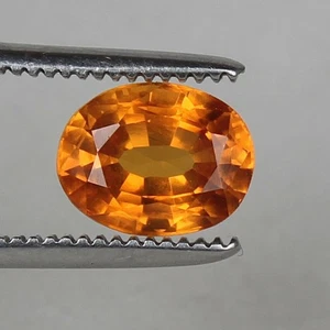 AAA+ Natural Orange Sapphire Padparadscha Ceylon 6.70 Ct Oval Cut Loose Gemstone - Picture 1 of 5