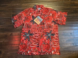 Camisa Hawaiana de Algodón Joe Kealoha's Hecha en Hawaii L Nueva Antigua De Colección Años 90 - Imagen 1 de 3