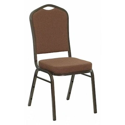 FLASH FURNITURE NG-C01-COFFEE-GV-GG Hercules Banquet Chair, 17-1/4 in W 20-1/4" — 第 1/4 张图片