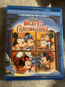 Mickey's Christmas Carol Película Blu-Ray/DVD (2013) Edición 30 Aniversario - Imagen 1 de 1