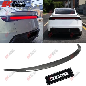 Alerón trasero de fibra de carbono de sarga seca mate/brillante para Tesla 3 2024+ - Imagen 1 de 22