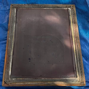 Vintage Silk Screen Printing Frame, Wood, 23" X 19.25" Outside Measurement - Picture 1 of 4
