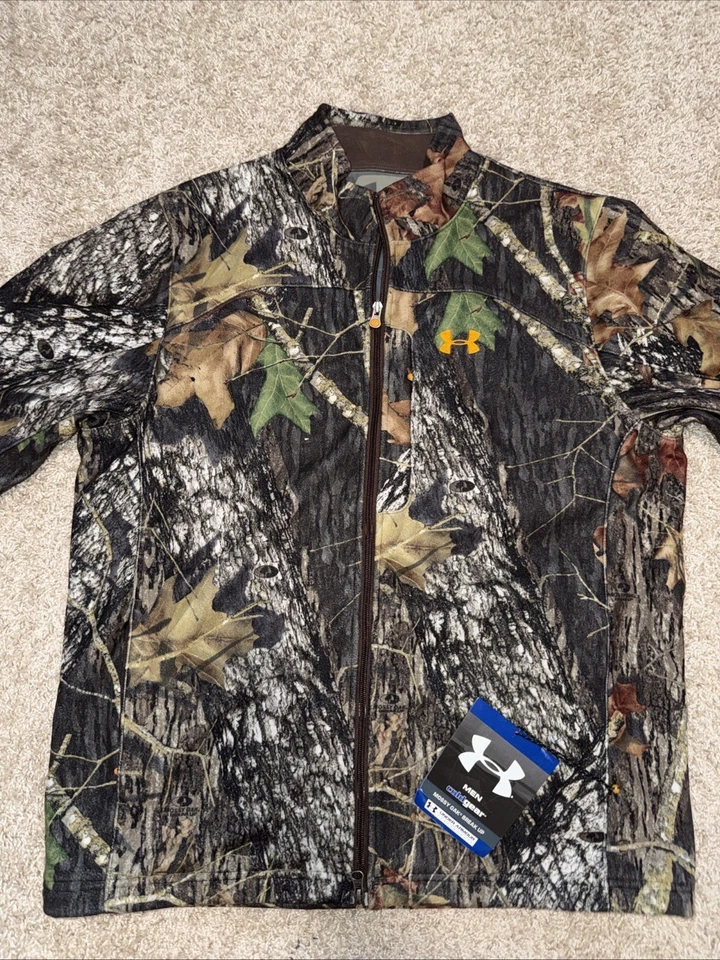 Abrigo de caza Under Armour Mossy Oak Break Up camuflaje para hombre - grande Foto 1 de 4
