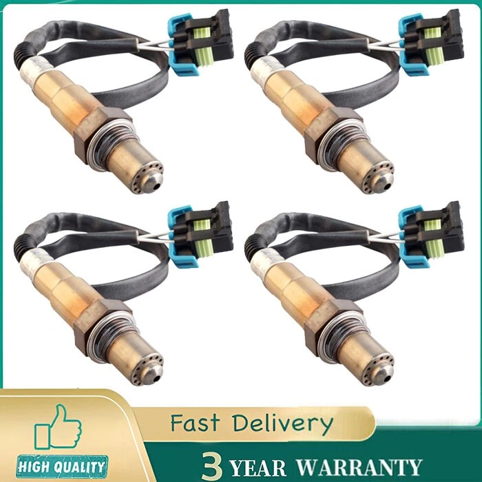 Juego de 4 sensores de oxígeno aptos para Cadillac SRX 2010 2011 3,0 L V6 2012-2016 3,6 L V6 Foto 1 de 4