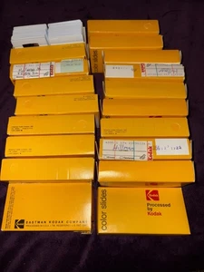 80er Jahre, 35mm KODAK Farbdia Sammlung, 700 plus zufällige Dias - Bild 1 von 8