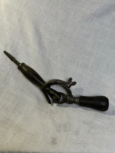 Quimby Backus Brace Bit Drill Angle Attachment Antique Pat 1872 Collectible Tool - Picture 1 of 7