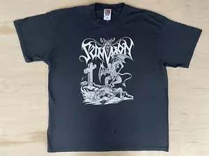 Camisa Summon Black Metal Band Rara De Colección Años 90 Arte Xaphan Michigan Muerte Masoquista - Imagen 1 de 8