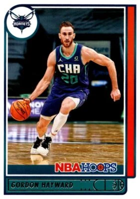 2021-22 Hoops Blue Gordon Hayward Charlotte Hornets #160 - Image 1 of 2
