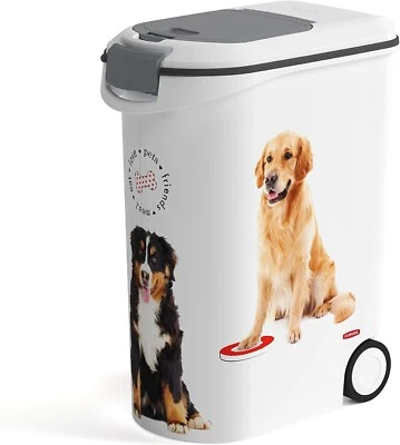 Tierfutterbehälter Futterbehälter 20 kg Futtercontainer Hund Curver 54 Liter - Bild 1 von 4