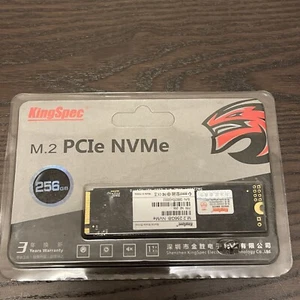 King Spec M.2 PCIe NVMe 256 GB SSD - Picture 1 of 6