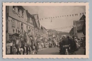 Höchst im Odenwald 1956 - 800 Jahrfeier Ritter - Altes Foto 1950er - Picture 1 of 2