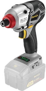 Impact Driver 1/4Dr 20v Brushless Bare Tool Cordless - DuroFix