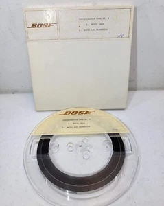 BOSE DEMONSTRATION TAPE #5 - 7 1/2 IPS - RARE! - Foto 1 di 14