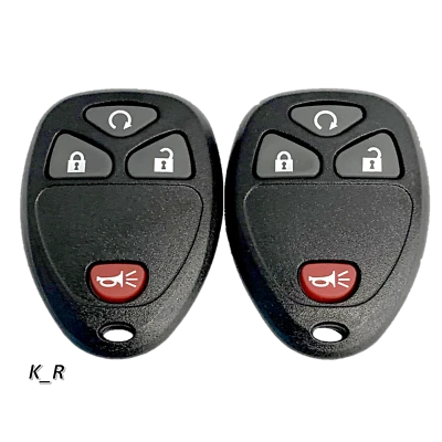 2 OEM Electronics Keyless Remote Fobs 4 Button OUC60221 15913421 - Imagem 1 de 3