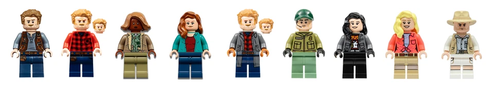 LEGO Jurassic Park | Jurassic World Minifigures - Choose a Minifigure - Image 1 of 1