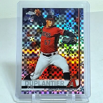 Jon Duplantier RC 2019 Topps Chrome Update X-Fractor Rookie Card 046/199 Arizona - Image 1 of 2