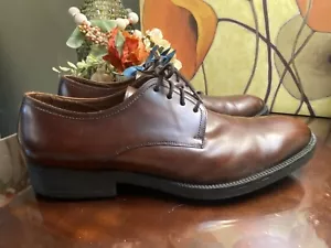 Studio Belvedere Bedford LA Men's brown lace up Shoes Size 11.5 D - Picture 1 of 17