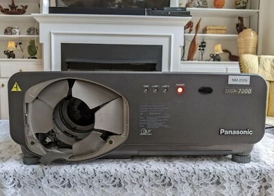 Panasonic SGXA+7000 Lumens PT-D7700U-K 3 DLP Large Venue Video Projector w/Lamps - Image 1 of 4