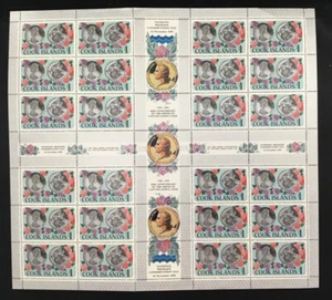 Cook Islands 1978 $1 National Wildlife Stamp Sheet Mint - Picture 1 of 2