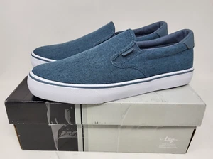 Lugz Men's Clipper Sneaker Navy/White/Gum SIZE 9 US - Picture 1 of 9