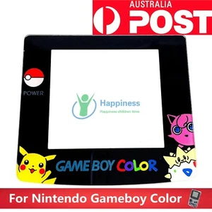 Replacement Pokemon Screen Lens NINTENDO Game Boy Colour GBC REAL GLASS - Picture 1 of 3